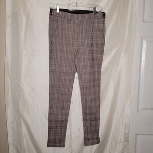 Large Stoosh Plaid Pull-On Pants